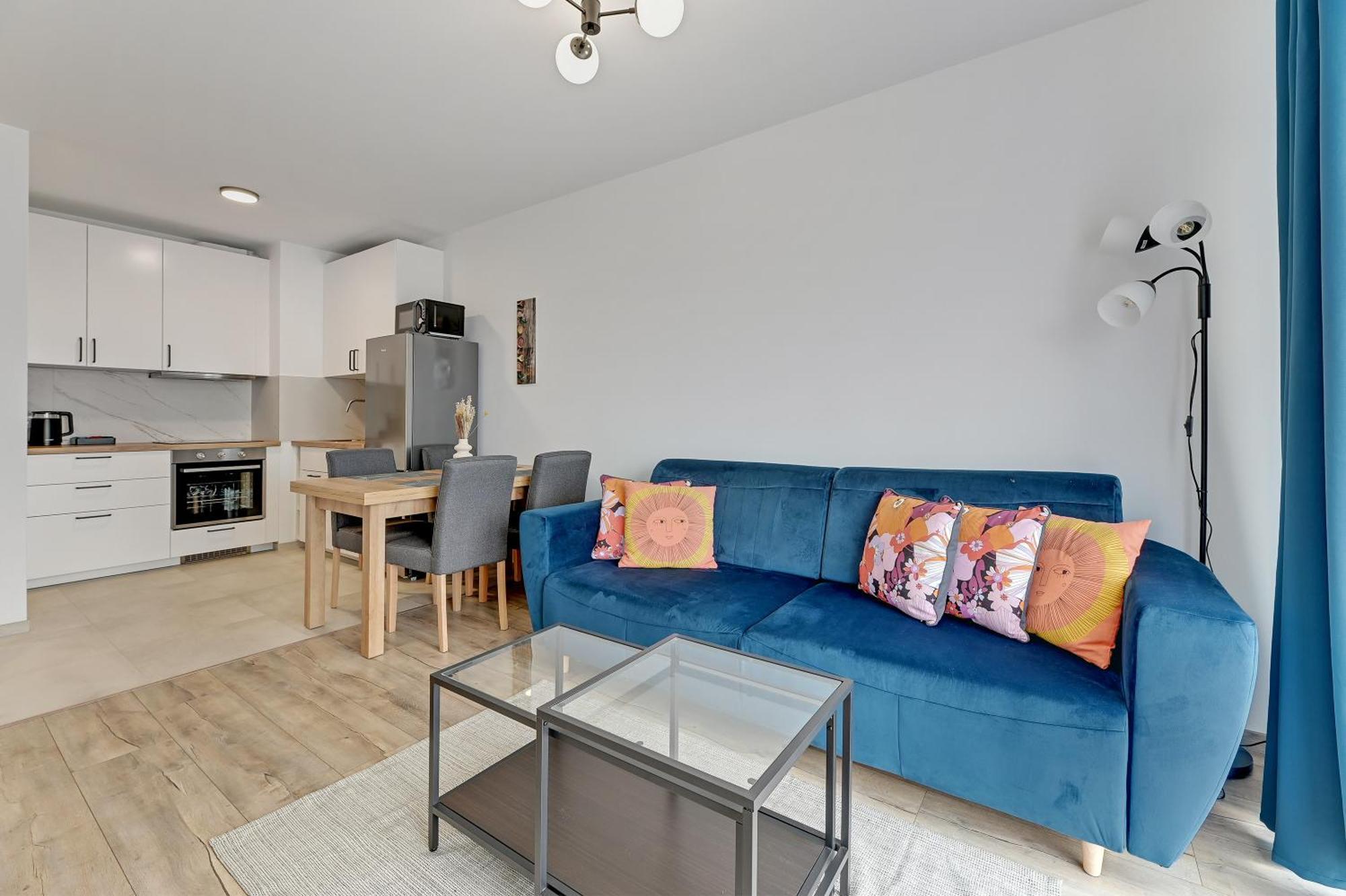 Letnica Seaside By Downtown Apartments Gdańsk Rum bild