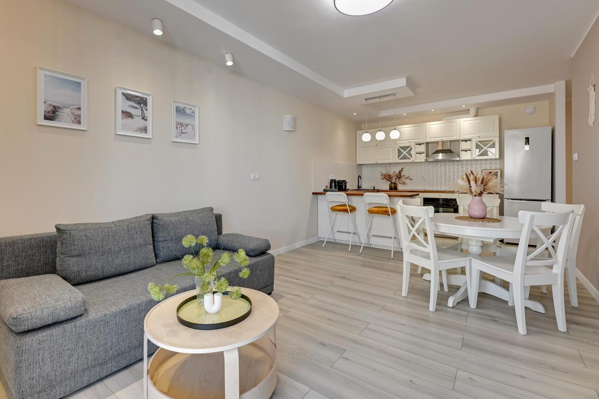 Letnica Seaside By Downtown Apartments Gdańsk Rum bild