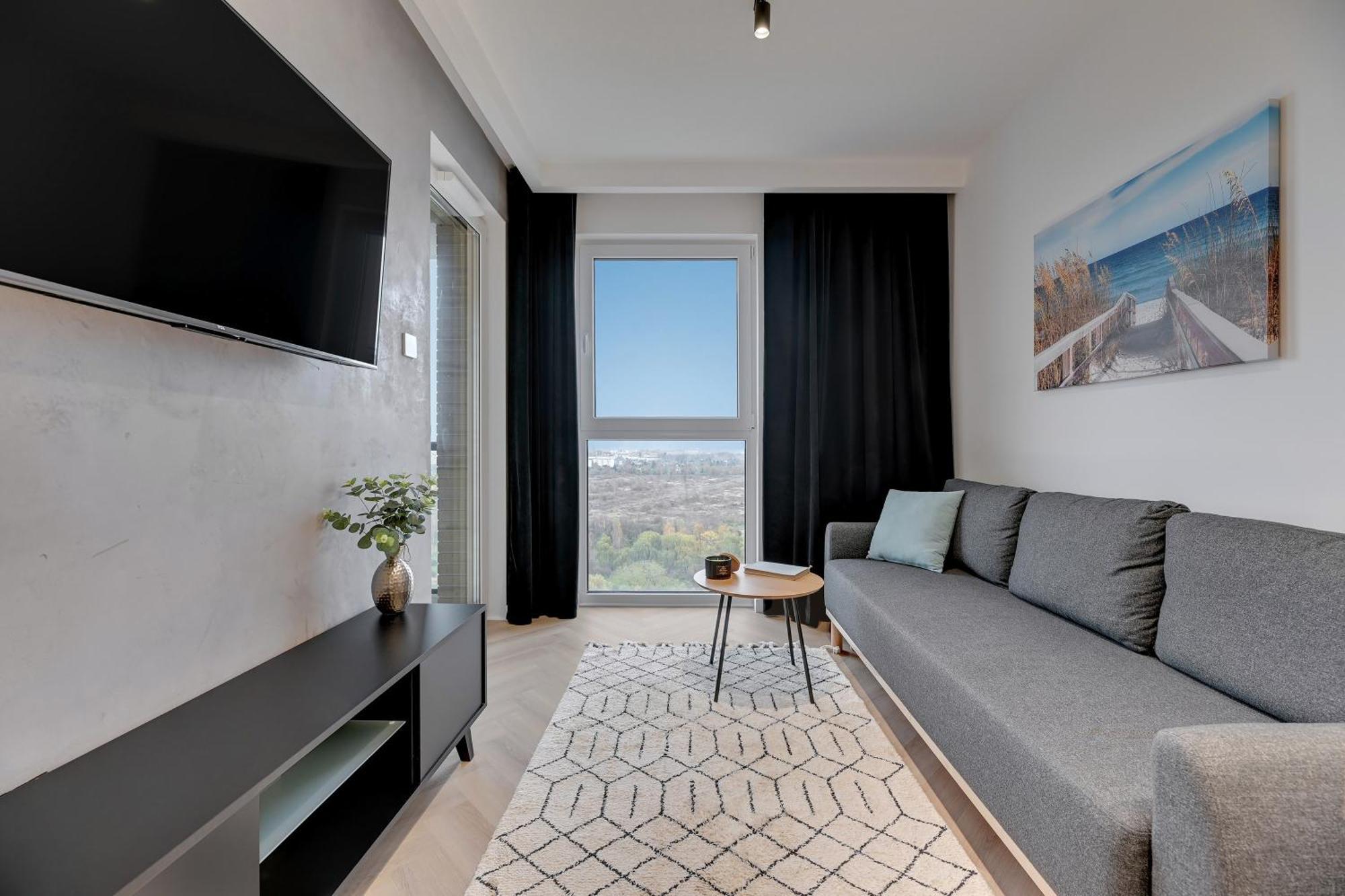 Letnica Seaside By Downtown Apartments Gdańsk Rum bild